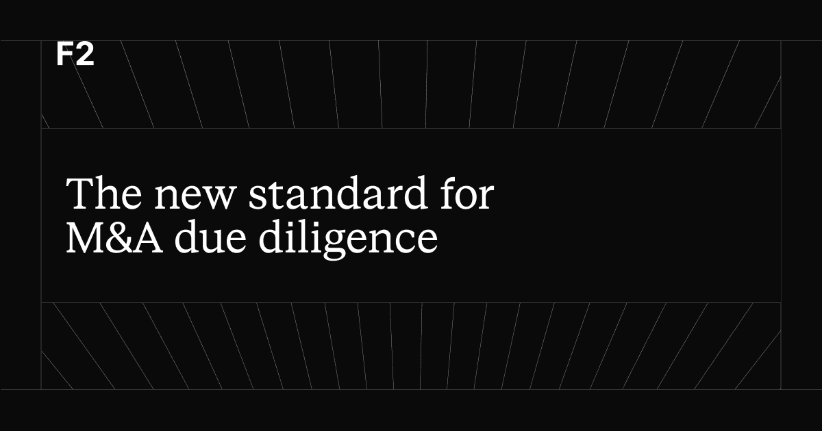 The new standard for M&A due diligence
