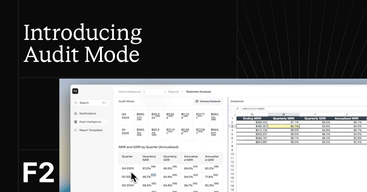 Audit Mode: Defensible AI for Real Investment Decisions